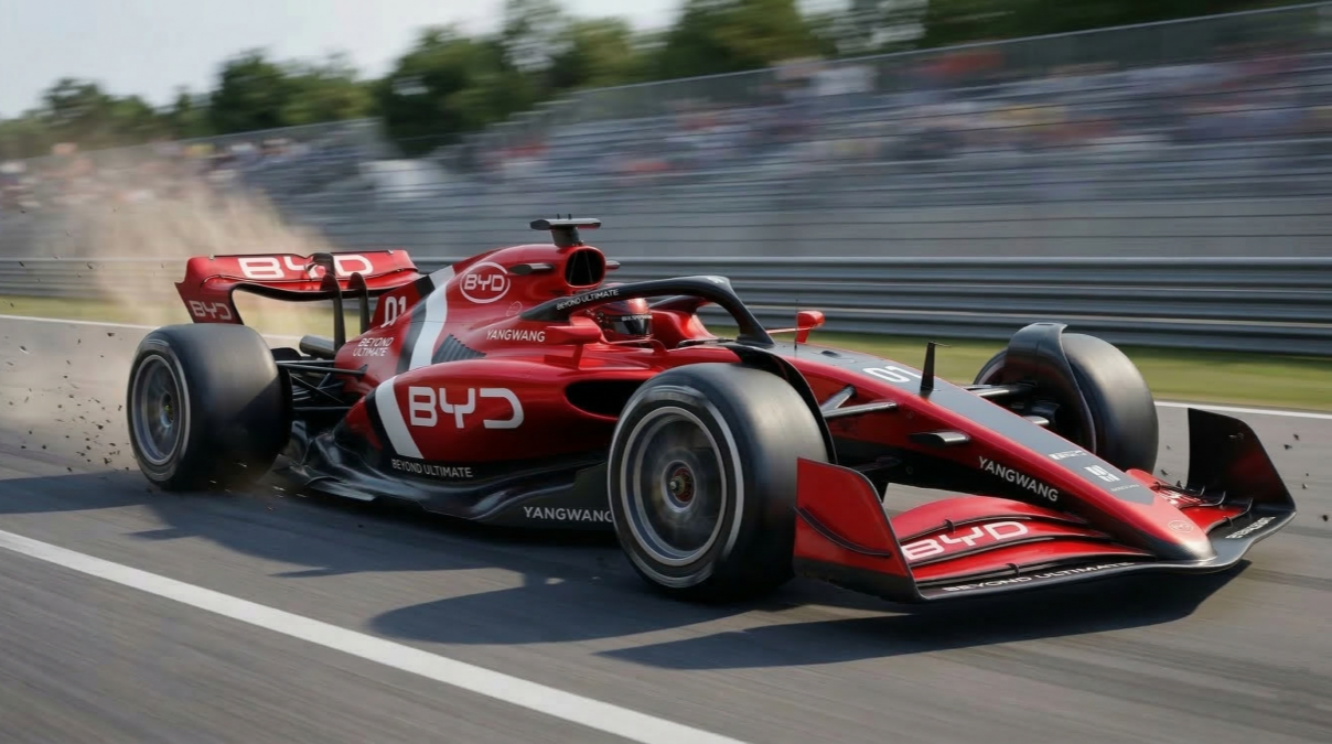 ODAPP下载-打破 70 年历史空白,比亚迪计划进军 F1 赛事